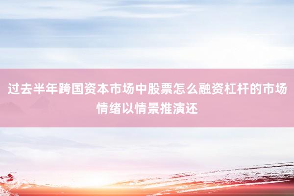 过去半年跨国资本市场中股票怎么融资杠杆的市场情绪以情景推演还