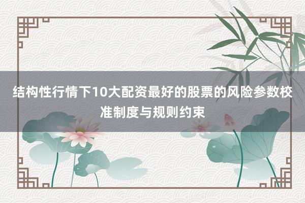 结构性行情下10大配资最好的股票的风险参数校准制度与规则约束