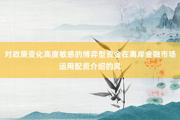 对政策变化高度敏感的博弈型资金在离岸金融市场运用配资介绍的风